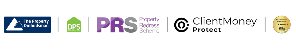 Property accreditations: The Property Ombudsman, DPS, PRS, Client Money Protect